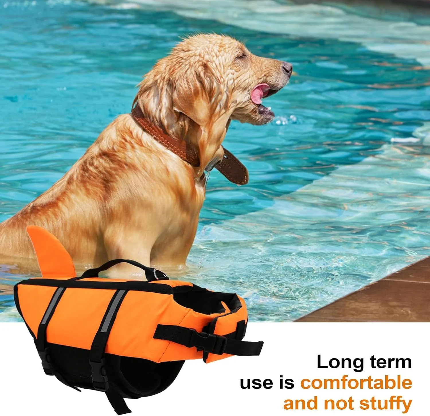 جلیقه نجات سگ برای شنا، لباس شنای شناور برای حیوانات خانگی، لباس شنای ایمنی حیوانات خانگی در فضای باز، لباس شناوری سگ برای ورزش های آبی ساحلی جلیقه نجات سگ برای شنا، لباس شنای شناور برای حیوانات خانگی، لباس شنای ایمنی حیوانات خانگی در فضای باز، لباس شناوری سگ برای ورزش های آبی ساحلی