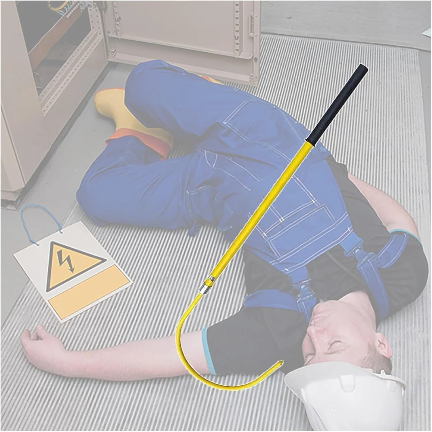 قلاب نجات عایق سبک وزن، میله نجات ولتاژ بالا قابل حمل / میله نجات غریق / کیت نجات / قلاب کشیدن، ابزار نجات تجهیزات الکتریکی اضطراری ولتاژ بالا