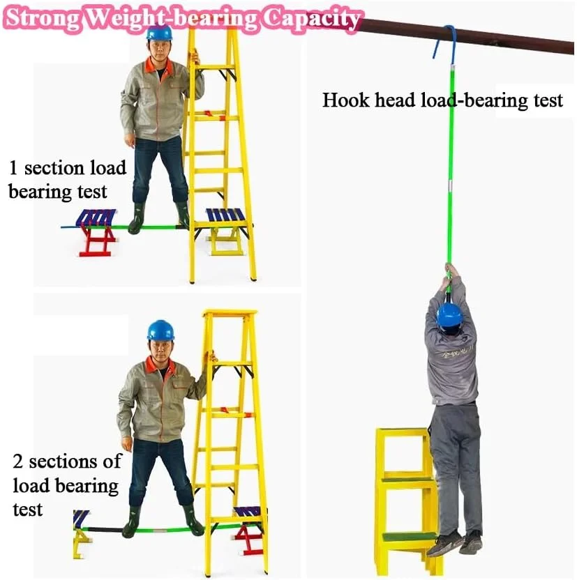 قلاب نجات عایق سبک وزن، میله نجات ولتاژ بالا قابل حمل / میله نجات غریق / کیت نجات / قلاب کشیدن، ابزار نجات تجهیزات الکتریکی اضطراری ولتاژ بالا