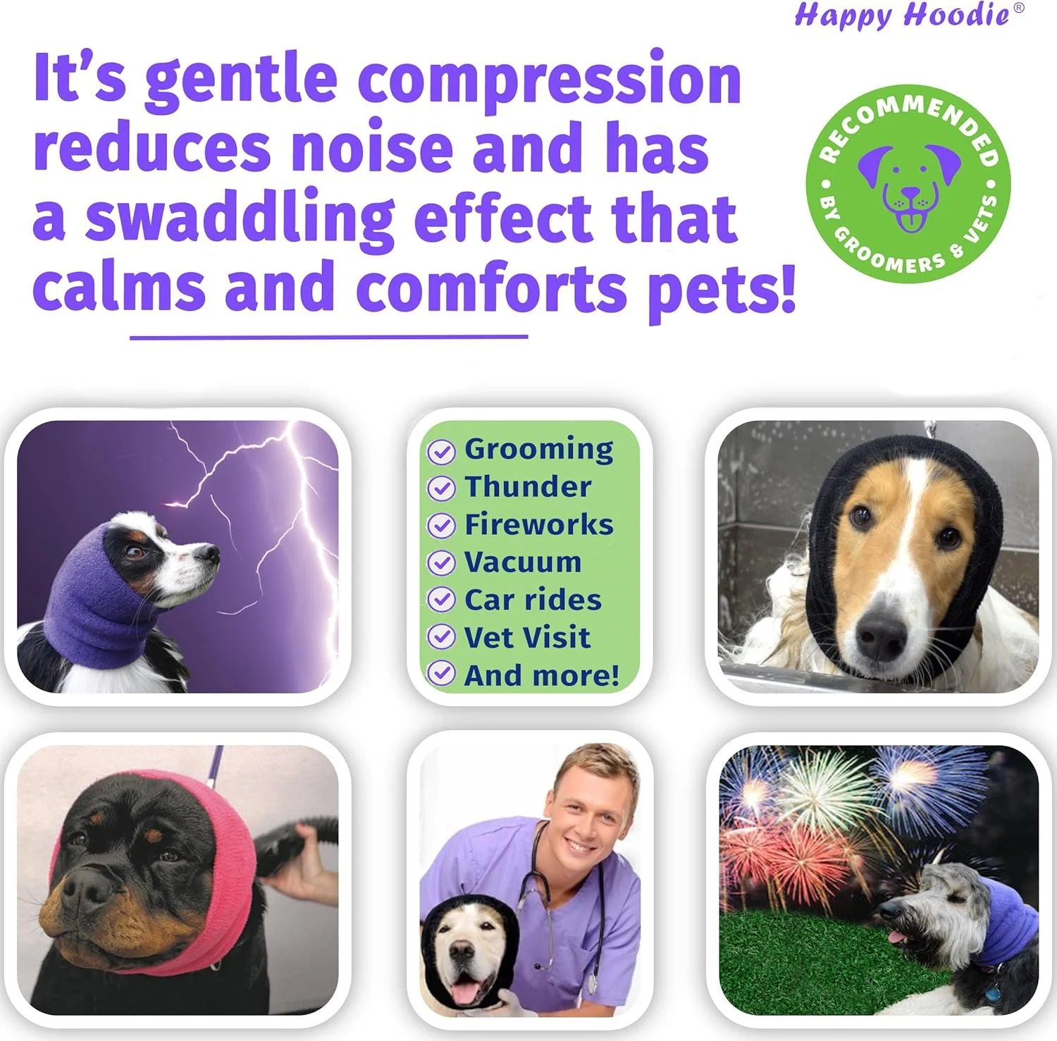 هودی خوشحال کننده سگ و گربه زونی پتس - ابزار معجزه آسای اصلی برای خشک کردن و آرامش سگ ها و کاهش اضطراب هودی خوشحال کننده سگ و گربه زونی پتس - ابزار معجزه آسای اصلی برای خشک کردن و آرامش سگ ها و کاهش اضطراب