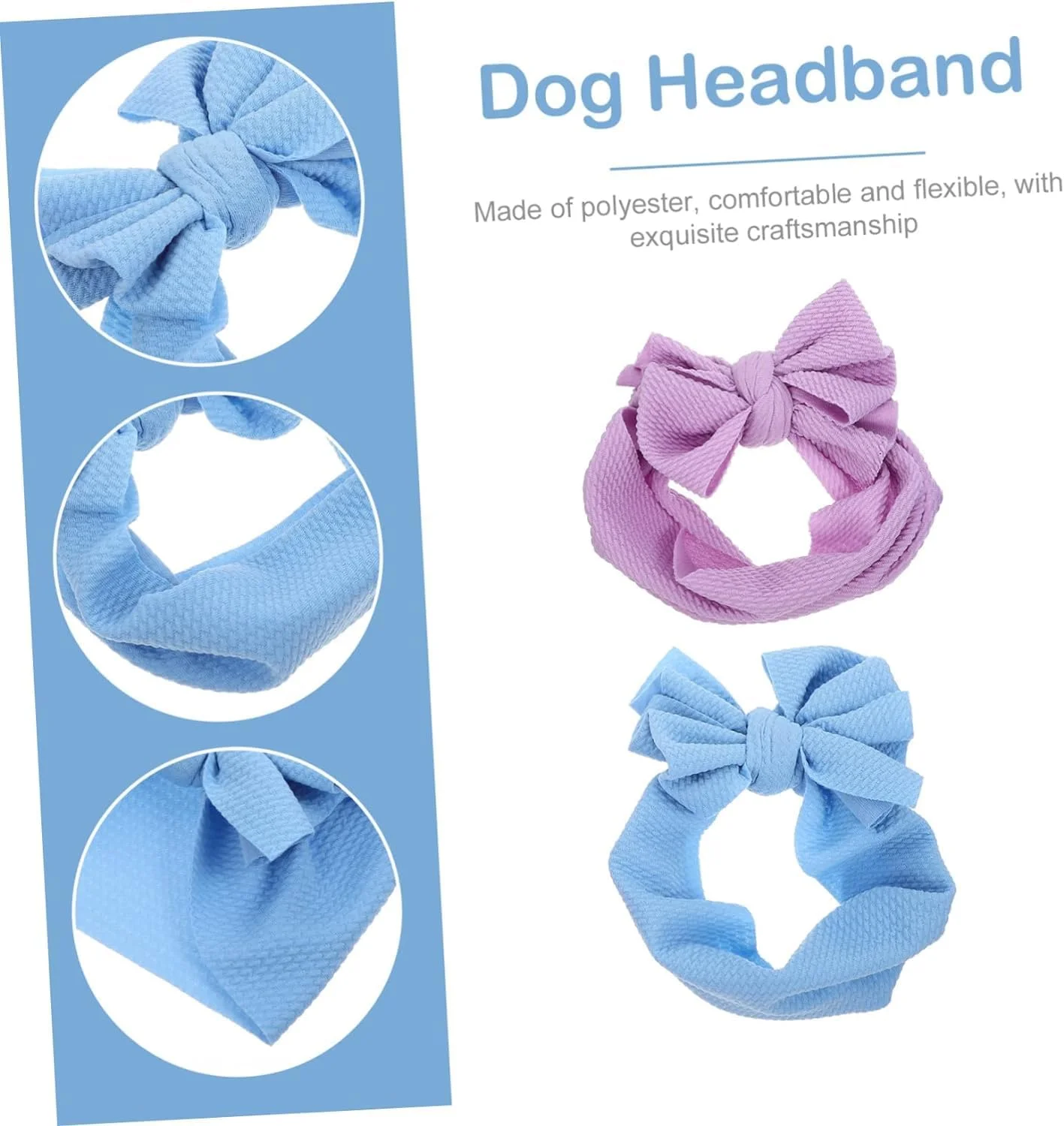 کش موی پاپیونی الاستیک ZELLYA، کلاه و گیره موی حیوانات خانگی، 2 عدد هدبند الاستیک تزئینی، لوازم جانبی لباس سگ، مناسب برای مهمانی ها و جشنواره ها کش موی پاپیونی الاستیک ZELLYA، کلاه و گیره موی حیوانات خانگی، 2 عدد هدبند الاستیک تزئینی، لوازم جانبی لباس سگ، مناسب برای مهمانی ها و جشنواره ها