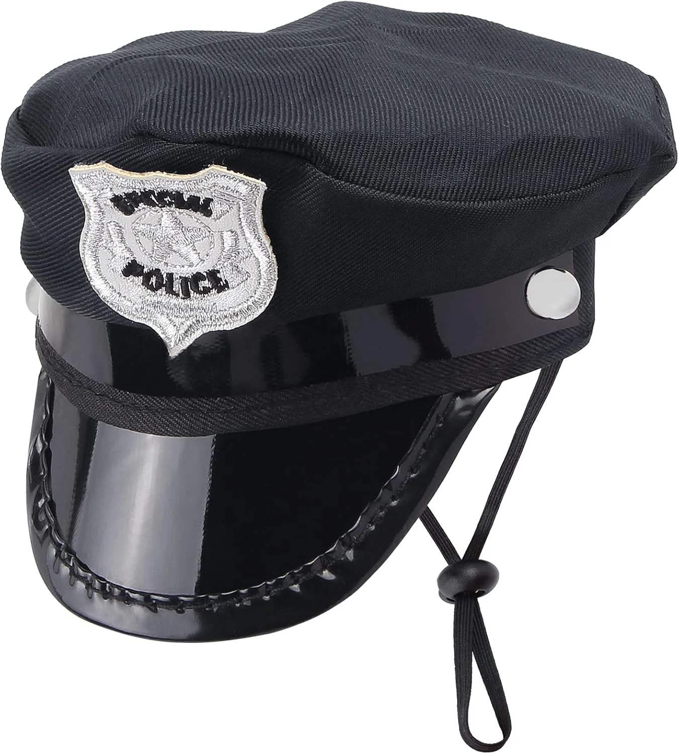 ست لوازم جانبی لباس پلیس حیوانات خانگی Yewong شامل کلاه پلیس، نشان و عینک خلبانی برای سگ و گربه، مناسب هالووین، کریسمس، ایفای نقش و مهمانی (ست A)