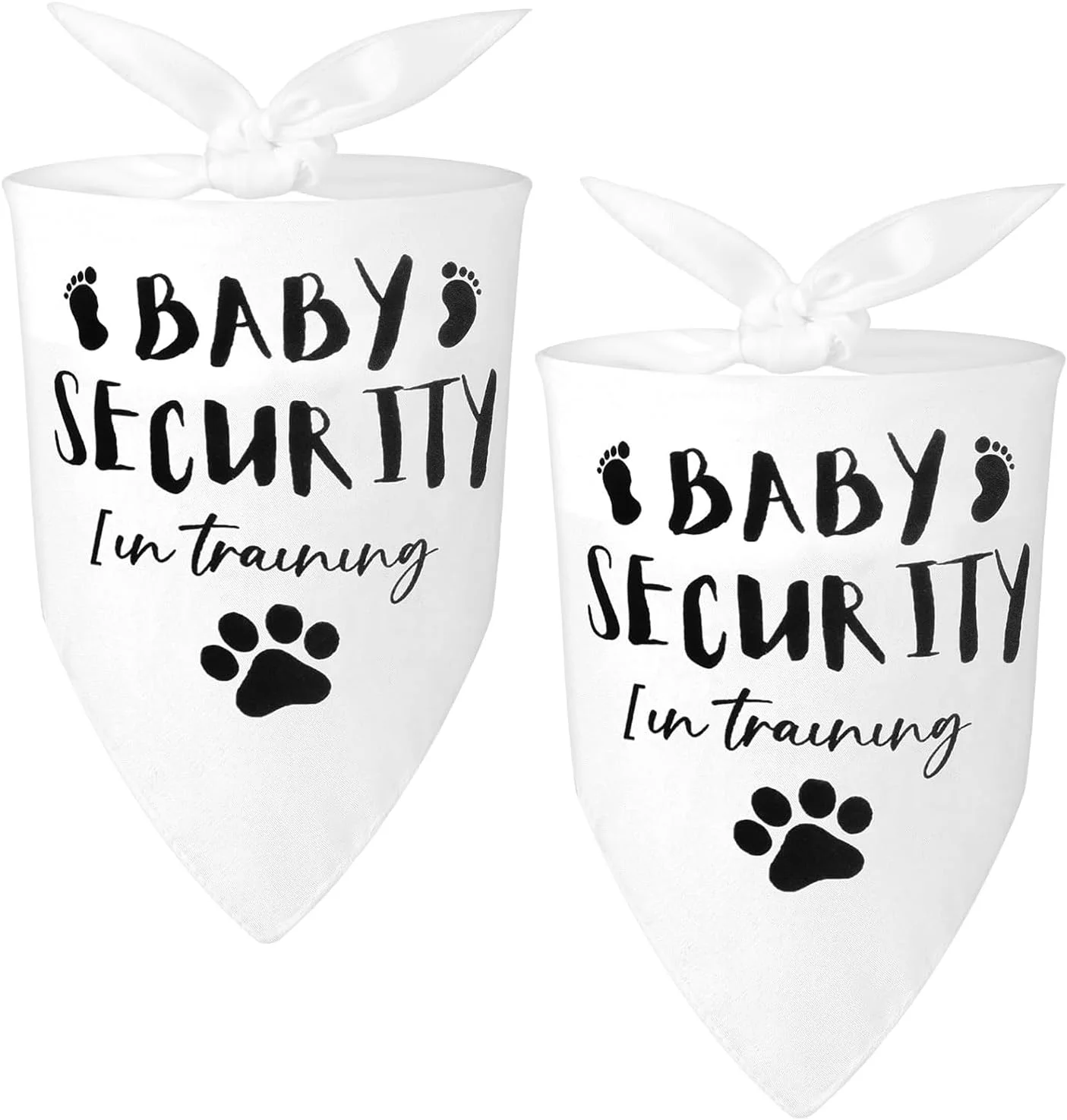 یسابلا 2 عدد دستمال گردن سگ، دستمال گردن سگ برای اعلام بارداری، روسری سگ با چاپ Baby Security، لوازم جانبی حیوانات خانگی، روسری مثلثی مونوگرام راحت و قابل شستشو برای سگ های بزرگ یسابلا 2 عدد دستمال گردن سگ، دستمال گردن سگ برای اعلام بارداری، روسری سگ با چاپ Baby Security، لوازم جانبی حیوانات خانگی، روسری مثلثی مونوگرام راحت و قابل شستشو برای سگ های بزرگ