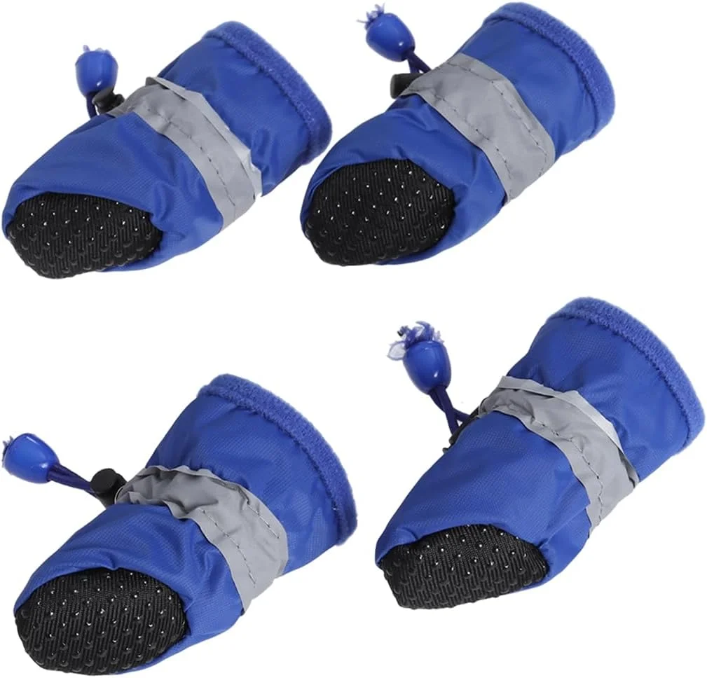 YARNOW 4 عدد پوتین سگ ضد آب، کفش سگ تنفسی محافظ پنجه، پوتین قابل تنظیم برای پیاده روی در داخل و خارج از منزل (XXL) YARNOW 4 عدد پوتین سگ ضد آب، کفش سگ تنفسی محافظ پنجه، پوتین قابل تنظیم برای پیاده روی در داخل و خارج از منزل (XXL)