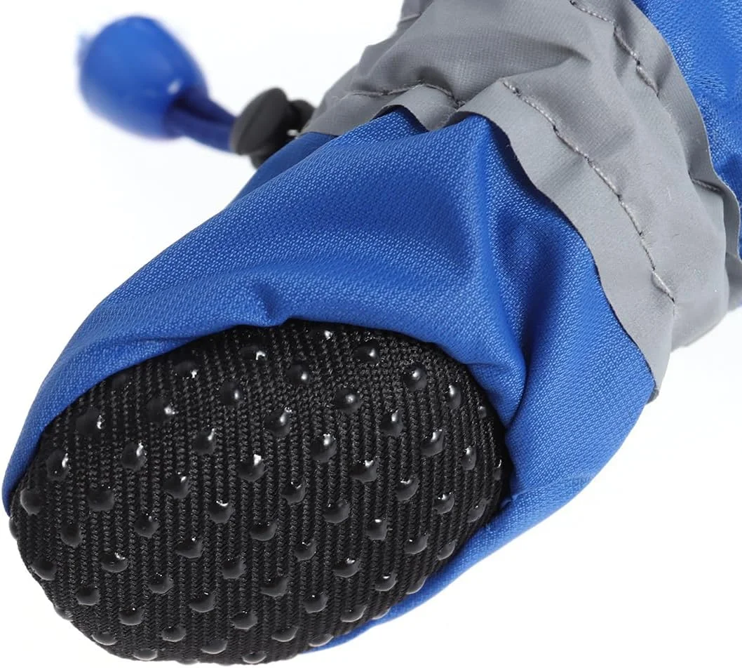 YARNOW 4 عدد پوتین سگ ضد آب، کفش سگ تنفسی محافظ پنجه، پوتین قابل تنظیم برای پیاده روی در داخل و خارج از منزل (XXL) YARNOW 4 عدد پوتین سگ ضد آب، کفش سگ تنفسی محافظ پنجه، پوتین قابل تنظیم برای پیاده روی در داخل و خارج از منزل (XXL)