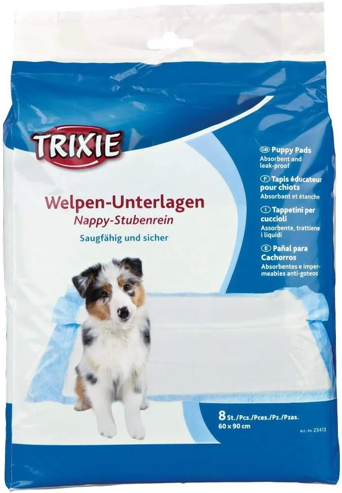 پدهای بهداشتی سگ و توله سگ تریکسی، 50 × 30 سانتی متر، بسته 1 عددی شامل 7 عدد پدهای بهداشتی سگ و توله سگ تریکسی، 50 × 30 سانتی متر، بسته 1 عددی شامل 7 عدد