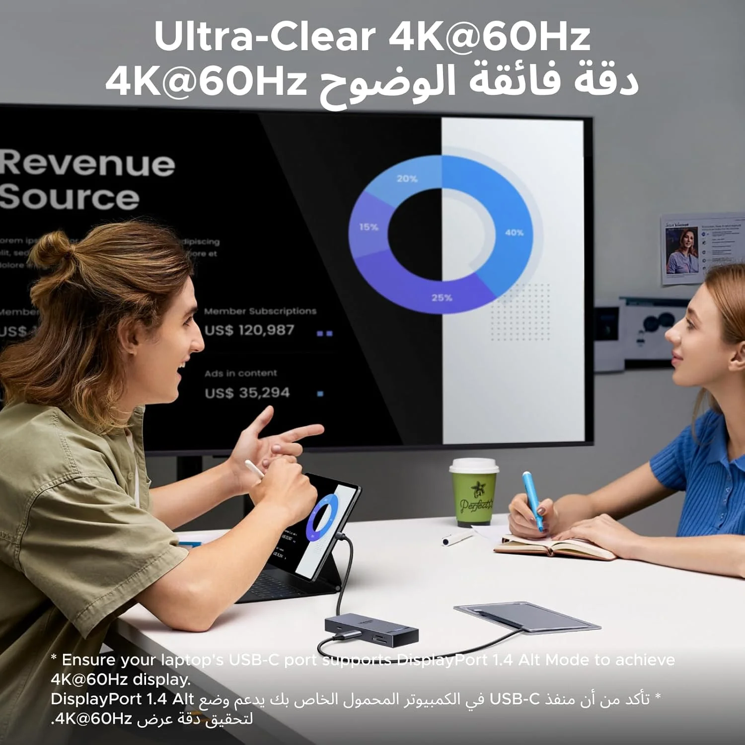 هاب آداپتور UGREEN 2025 Revodok Pro 8 در 1 USB C به HDMI 4K 60Hz، کارت خوان سریع SD/TF [170Mb/s]، ایستگاه اتصال پورت های داده USB-C&A 10Gbps، شارژ 100W PD برای آیفون 17، مک بوک پرو، ویندوز