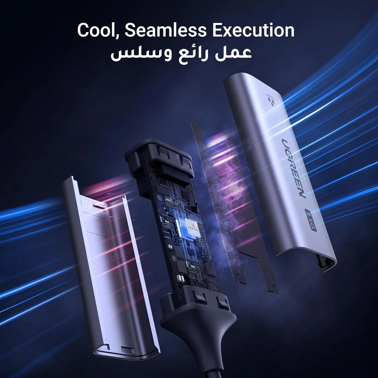 آداپتور USB C به اترنت UGREEN 2.5G، آداپتور اترنت برای لپ تاپ، آلومینیومی، Type C (Thunderbolt 4/3) به Rj45 شبکه اینترنت LAN، سازگار با MacBook Air/Pro، XPS، iPhone 16/Plus/Pro/Max آداپتور USB C به اترنت UGREEN 2.5G، آداپتور اترنت برای لپ تاپ، آلومینیومی، Type C (Thunderbolt 4/3) به Rj45 شبکه اینترنت LAN، سازگار با MacBook Air/Pro، XPS، iPhone 16/Plus/Pro/Max