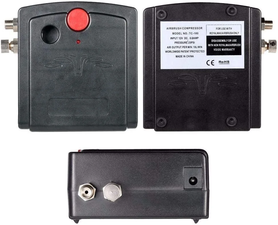 مجموعه ابزار تفنگ اسپری ایربراش دوال اکشن eWINNER 100-250V با کمپرسور هوا مجموعه ابزار تفنگ اسپری ایربراش دوال اکشن eWINNER 100-250V با کمپرسور هوا