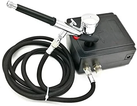 مجموعه ابزار تفنگ اسپری ایربراش دوال اکشن eWINNER 100-250V با کمپرسور هوا مجموعه ابزار تفنگ اسپری ایربراش دوال اکشن eWINNER 100-250V با کمپرسور هوا