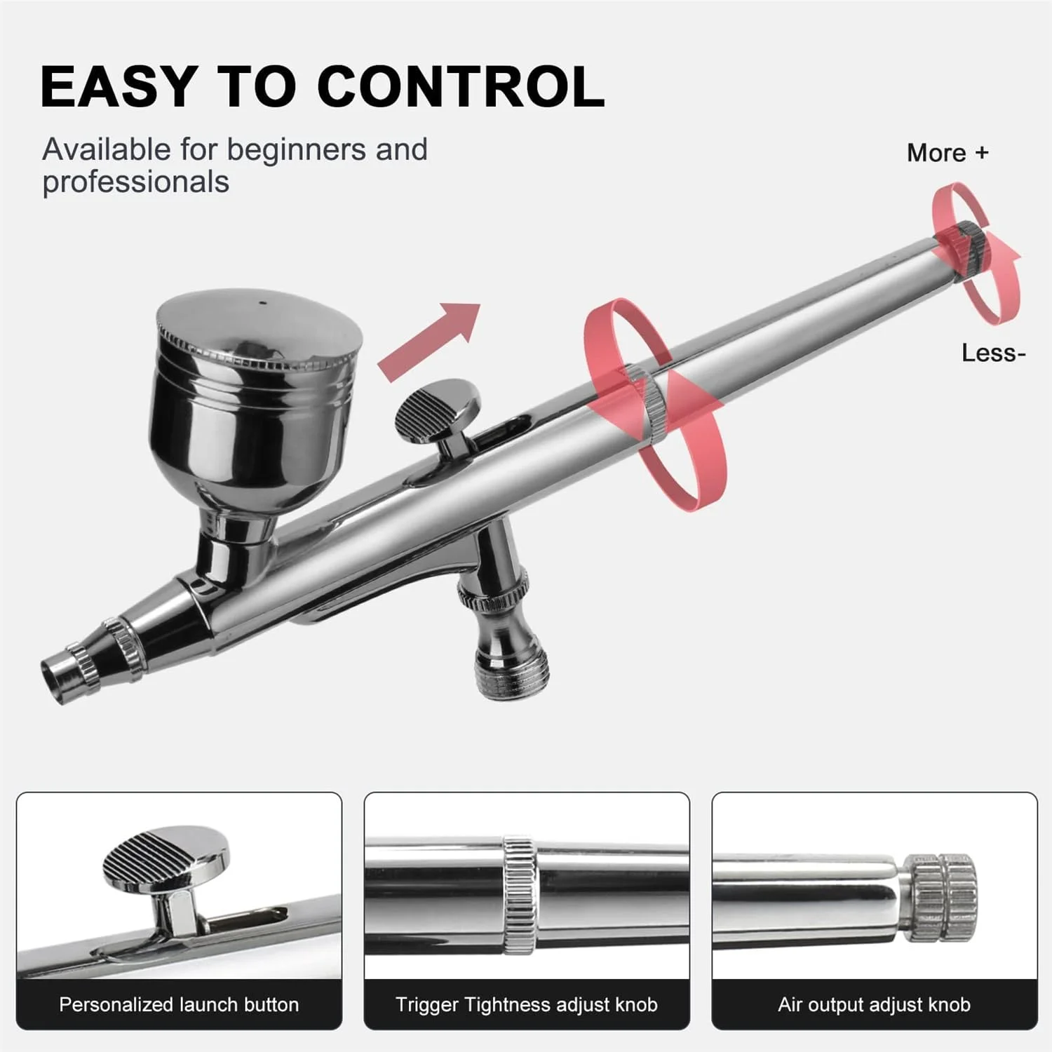 کیت کمپرسور هوا ایربراش دوال اکشن حرفه ای ایوینر 100-250 ولت با تغذیه گرانشی برای نقاشی هنری، تاتو، مانیکور، صنایع دستی، اسپری کیک، مدل سازی و ست ابزار ناخن کیت کمپرسور هوا ایربراش دوال اکشن حرفه ای ایوینر 100-250 ولت با تغذیه گرانشی برای نقاشی هنری، تاتو، مانیکور، صنایع دستی، اسپری کیک، مدل سازی و ست ابزار ناخن