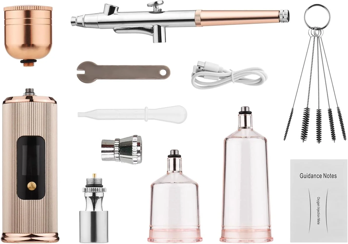 کیت ایربراش قابل حمل Fafeicy، قلم ایربراش بی سیم دستی با صفحه نمایش LCD و مجموعه ایربراش قابل تنظیم 3 سطح، برای رنگ آمیزی مدل، طراحی ناخن، آرایش، تزئین کیک (مشکی) کیت ایربراش قابل حمل Fafeicy، قلم ایربراش بی سیم دستی با صفحه نمایش LCD و مجموعه ایربراش قابل تنظیم 3 سطح، برای رنگ آمیزی مدل، طراحی ناخن، آرایش، تزئین کیک (مشکی)