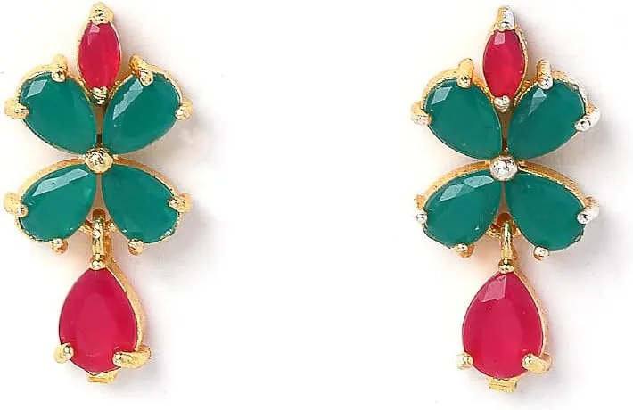 ست جواهرات زنانه Zeneme، ست گردنبند الماس آمریکایی به همراه گوشواره، دستبند و انگشتر برای دختران و زنان ست جواهرات زنانه Zeneme، ست گردنبند الماس آمریکایی به همراه گوشواره، دستبند و انگشتر برای دختران و زنان