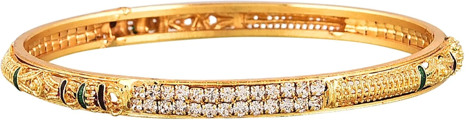 ست گردنبند و النگو زنانه و دخترانه با روکش طلای طرح الماس آمریکایی Zeneme ست گردنبند و النگو زنانه و دخترانه با روکش طلای طرح الماس آمریکایی Zeneme