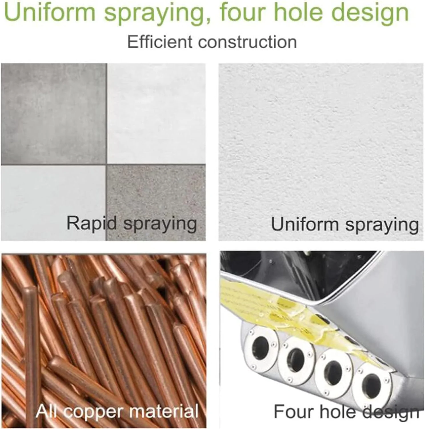 تفنگ پاشش استاکو، تفنگ پاشش گچ، تفنگ اسپری ملات سیمانی، قیف اسپری رنگ دیوار، برای رنگ آمیزی دیوار یا سقف