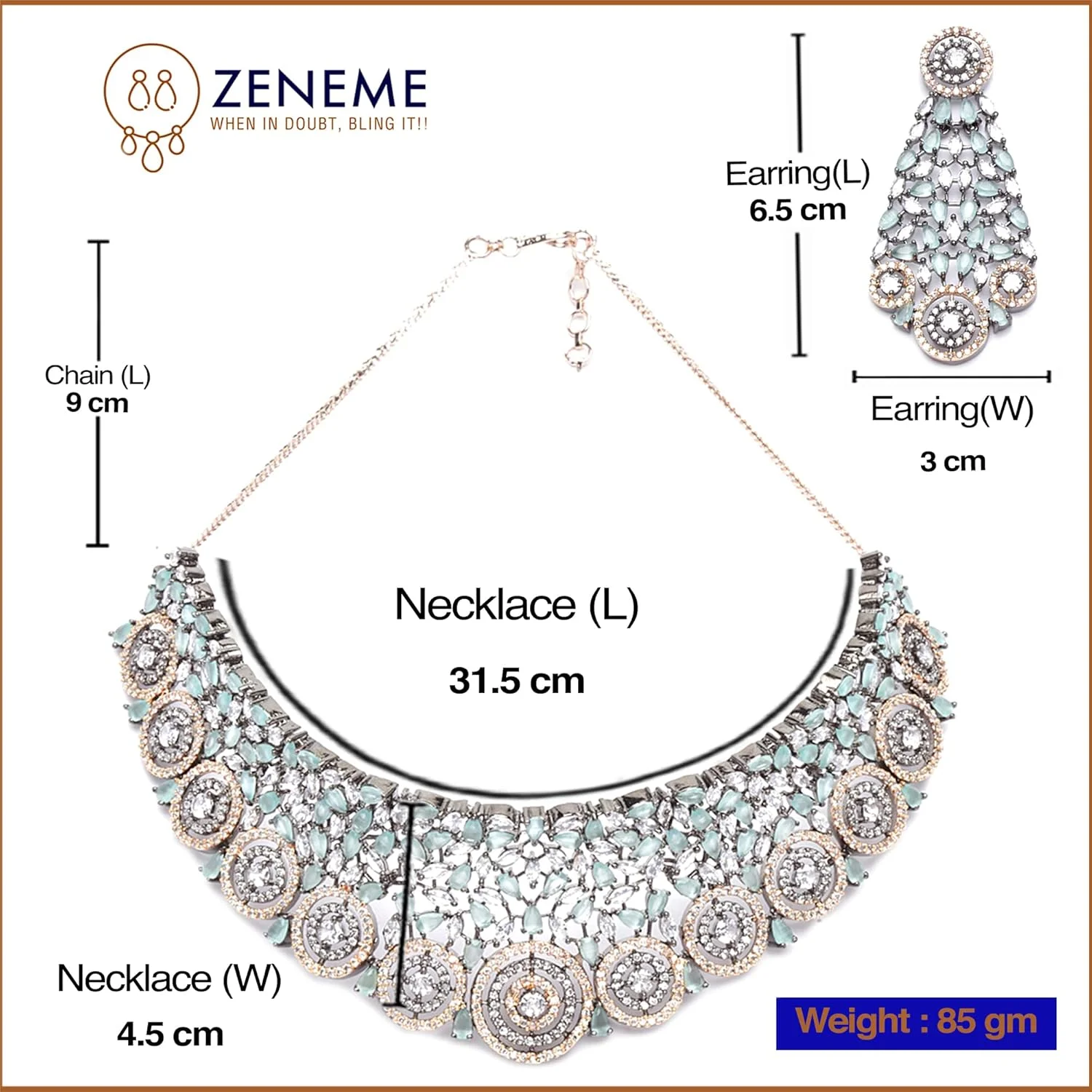ست گردنبند چوکر رزگلد با روکش فلز تفنگی و نگین های اتمی به همراه گوشواره، مناسب دختران و زنان (سبز لیمویی)، سایز آزاد، روکش رزگلد، نگین اتمی ست گردنبند چوکر رزگلد با روکش فلز تفنگی و نگین های اتمی به همراه گوشواره، مناسب دختران و زنان (سبز لیمویی)، سایز آزاد، روکش رزگلد، نگین اتمی