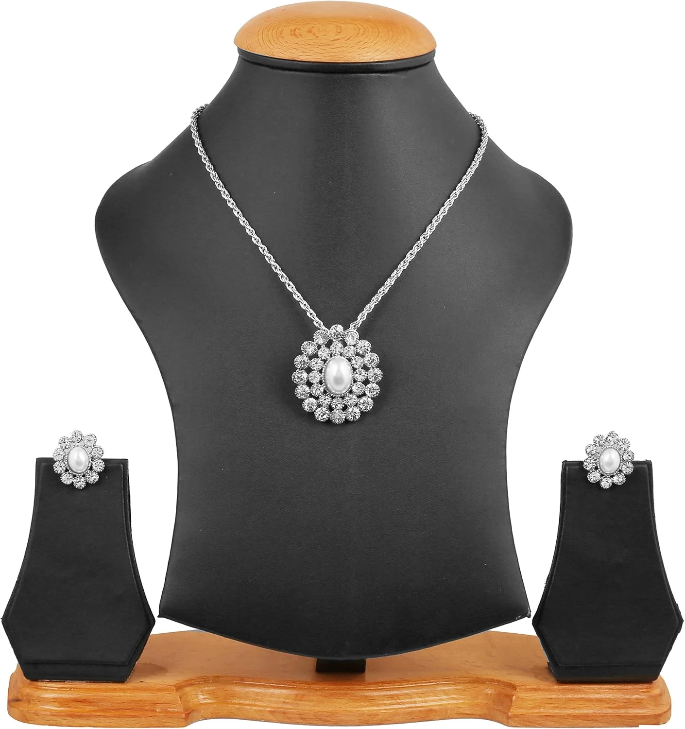 ست آویز جواهرات طرح هندی بالیوودی تاچ استون، طراحی معاصر و شیک، با رنگ های طلایی و نقره ای برای بانوان