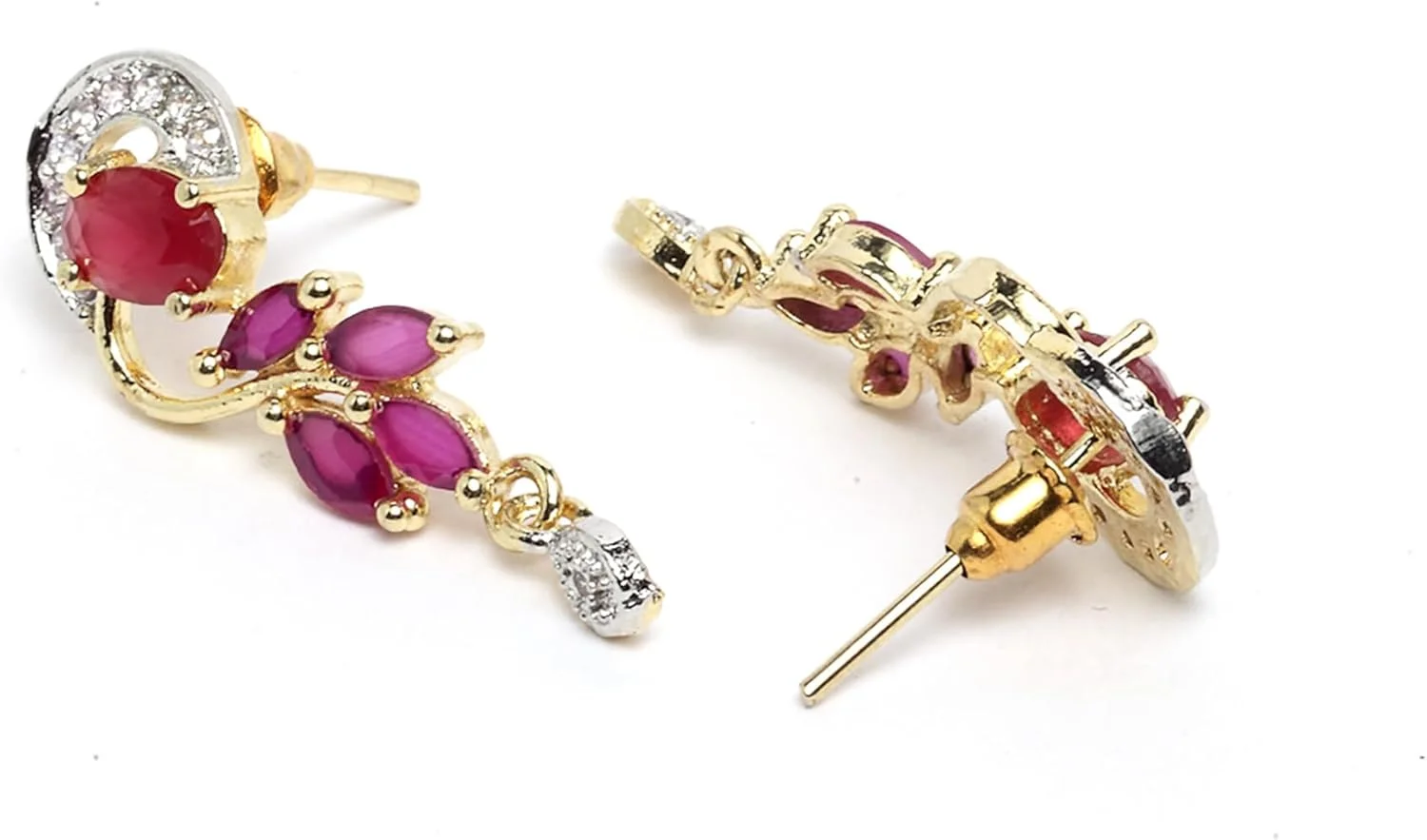 ست گردنبند، آویز، انگشتر و دستبند زنانه و دخترانه با روکش طلا و زیرکونیا کوبیک از برند زنمی همراه با گوشواره ست گردنبند، آویز، انگشتر و دستبند زنانه و دخترانه با روکش طلا و زیرکونیا کوبیک از برند زنمی همراه با گوشواره