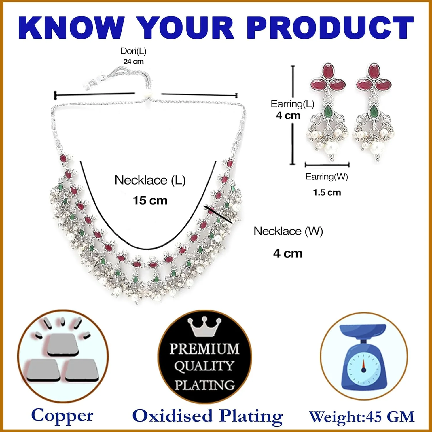 زیورآلات مد زنانه، گردنبند و گوشواره های طرح نقره ای اکسید شده، نگین دار با الماس آمریکایی قرمز، سبز و سفید، مناسب زنان و دختران زیورآلات مد زنانه، گردنبند و گوشواره های طرح نقره ای اکسید شده، نگین دار با الماس آمریکایی قرمز، سبز و سفید، مناسب زنان و دختران