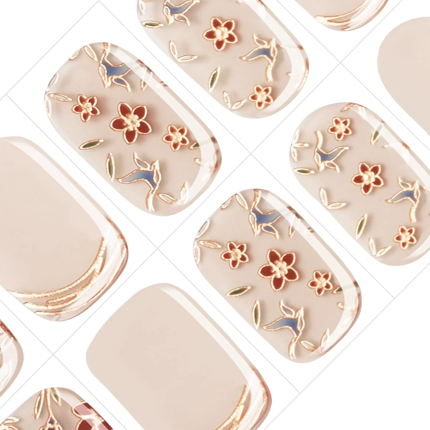 استیکرهای ناخن ژلی نیمه پخته GelMala، طرح های هنری ناخن مینای شرقی، استیکرهای ژلی ناخن، استیکرهای هنری ناخن، استیکرهای ژلی برای دست، استفاده و برداشتن آسان، ماندگاری طولانی، استیکرهای ژلی ناخن (Oiseaux émaillés) استیکرهای ناخن ژلی نیمه پخته GelMala، طرح های هنری ناخن مینای شرقی، استیکرهای ژلی ناخن، استیکرهای هنری ناخن، استیکرهای ژلی برای دست، استفاده و برداشتن آسان، ماندگاری طولانی، استیکرهای ژلی ناخن (Oiseaux émaillés)