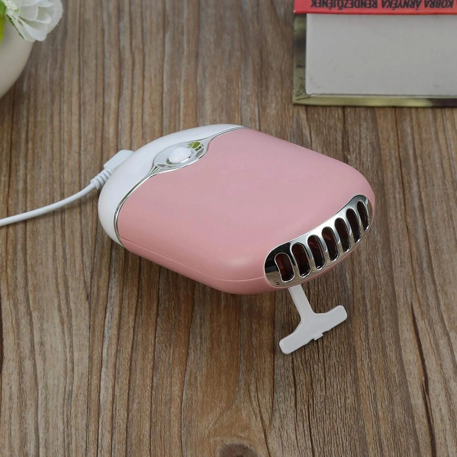 پنکه دستی مینی USB، پنکه دمنده برای چسب اکستنشن مژه/لاک ناخن (صورتی) پنکه دستی مینی USB، پنکه دمنده برای چسب اکستنشن مژه/لاک ناخن (صورتی)