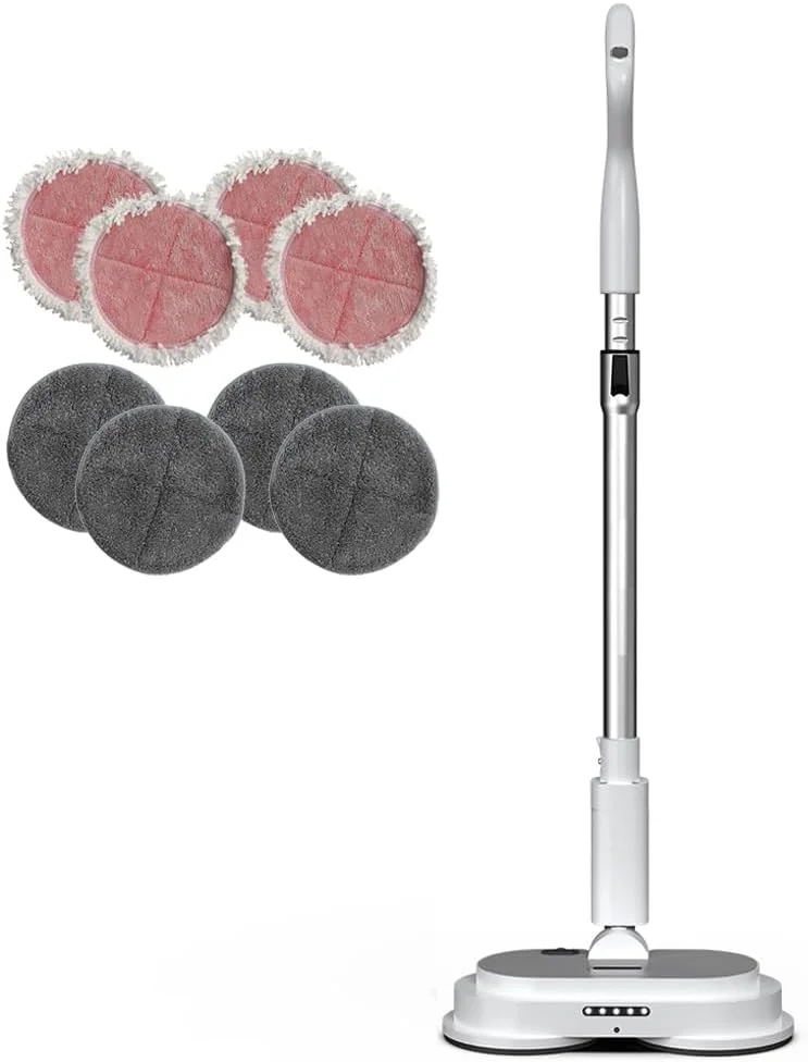 AirCraft Home PowerGlide City+ | تمیز کننده و پولیشر سطوح سخت | تایید شده توسط موسسه Good Housekeeping | جمع و جور، بی سیم و قابل شارژ | دارای 8 پد میکروفایبر قابل شستشو در ماشین لباسشویی AirCraft Home PowerGlide City+ | تمیز کننده و پولیشر سطوح سخت | تایید شده توسط موسسه Good Housekeeping | جمع و جور، بی سیم و قابل شارژ | دارای 8 پد میکروفایبر قابل شستشو در ماشین لباسشویی