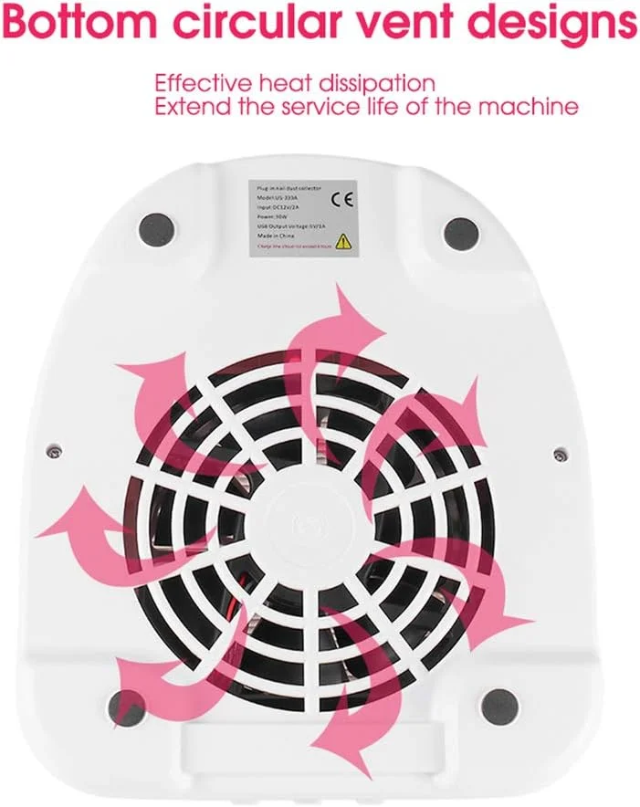 دستگاه جمع کننده گرد و غبار ناخن TISTIK 30W، مکنده قوی، جاروبرقی ناخن، دستگاه مانیکور، فن سالن، تجهیزات هنری با بالشتک دستی و فیلتر اضافی، مشکی دستگاه جمع کننده گرد و غبار ناخن TISTIK 30W، مکنده قوی، جاروبرقی ناخن، دستگاه مانیکور، فن سالن، تجهیزات هنری با بالشتک دستی و فیلتر اضافی، مشکی