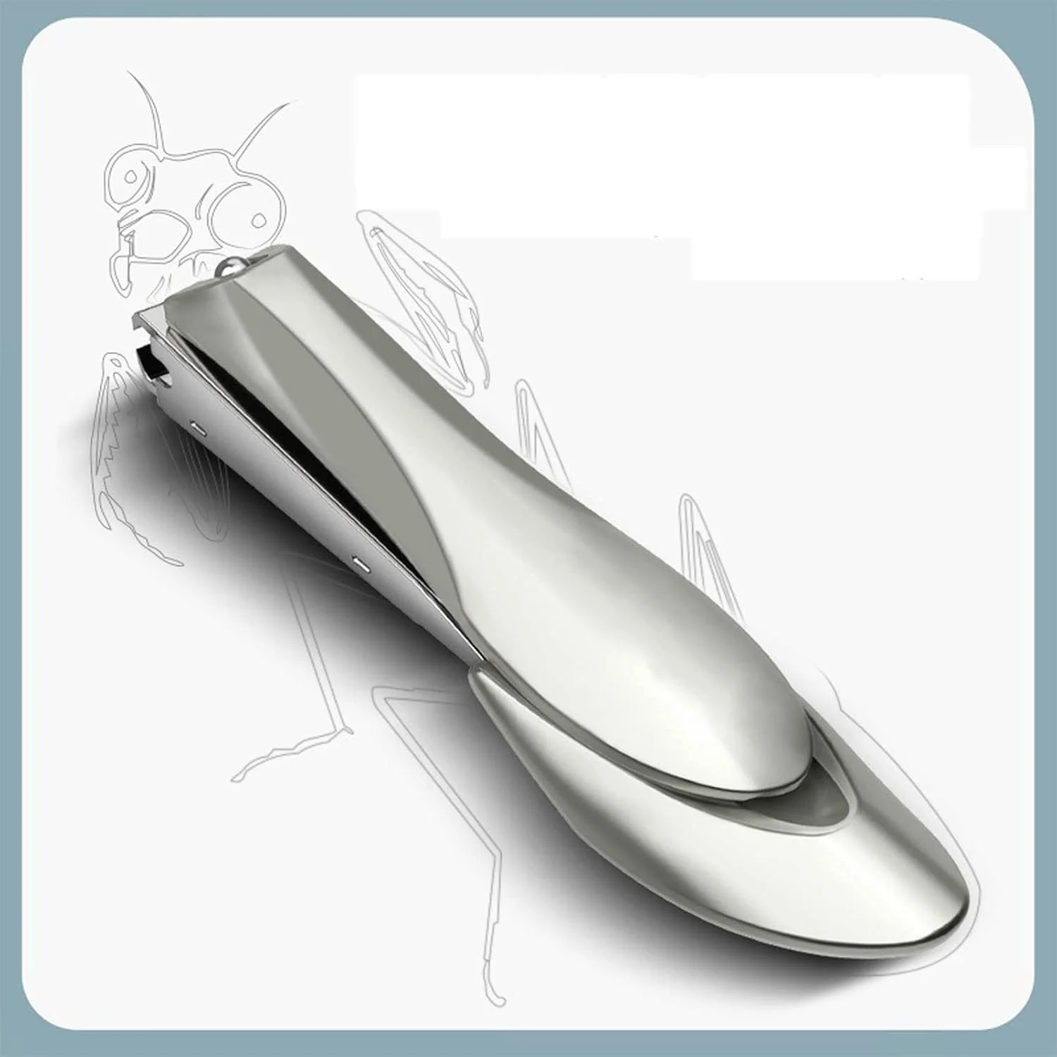 ناخن گیر انگشت شست پا WAYOM، ست ابزار مانیکور حرفه ای، قیچی استیل ضد زنگ با طراحی بیونیک و ضد پاشش، مراقبت از دست و پا ناخن گیر انگشت شست پا WAYOM، ست ابزار مانیکور حرفه ای، قیچی استیل ضد زنگ با طراحی بیونیک و ضد پاشش، مراقبت از دست و پا