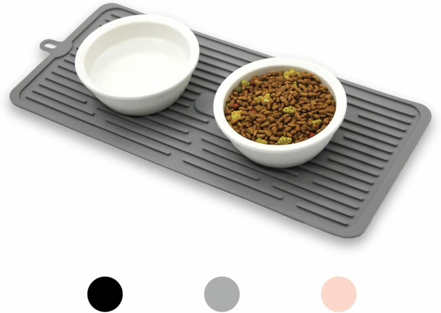 زیرانداز حیوانات خانگی ELECDON برای سگ و گربه، زیرانداز برای جلوگیری از سرریز شدن غذا و آب، مناسب برای حیوانات خانگی متوسط ​​و کوچک