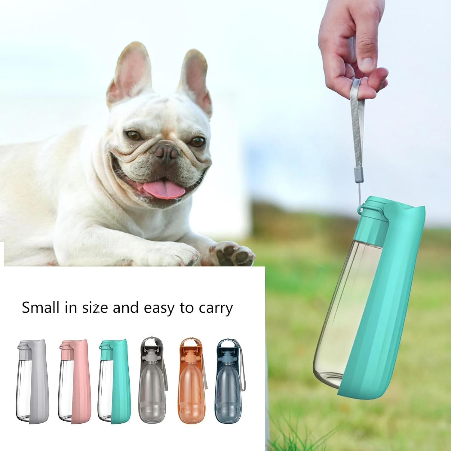 بطری آب و غذای حیوانات خانگی، فنجان نوشیدنی ضد نشت، لوازم تغذیه و آبرسانی، قمقمه آب مسافرتی حیوانات خانگی بطری آب و غذای حیوانات خانگی، فنجان نوشیدنی ضد نشت، لوازم تغذیه و آبرسانی، قمقمه آب مسافرتی حیوانات خانگی