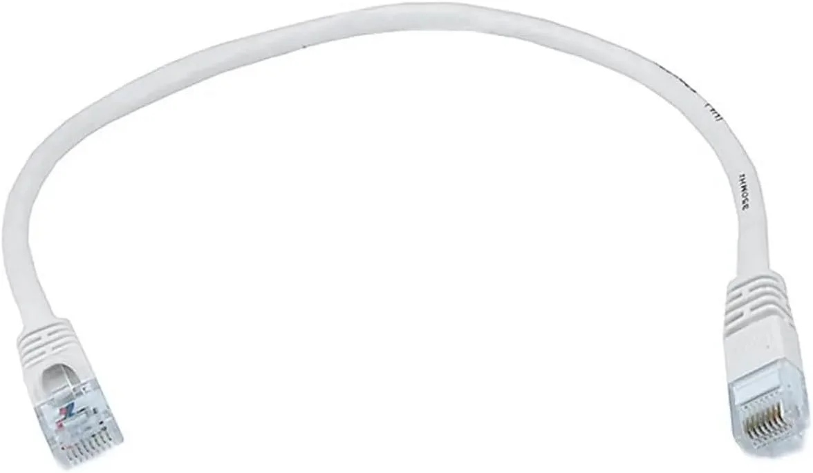 کابل شبکه اترنت Cat5e UTP مسی 24AWG مونوپرایس به طول 1 فوت، 350 مگاهرتز - سفید کابل شبکه اترنت Cat5e UTP مسی 24AWG مونوپرایس به طول 1 فوت، 350 مگاهرتز - سفید