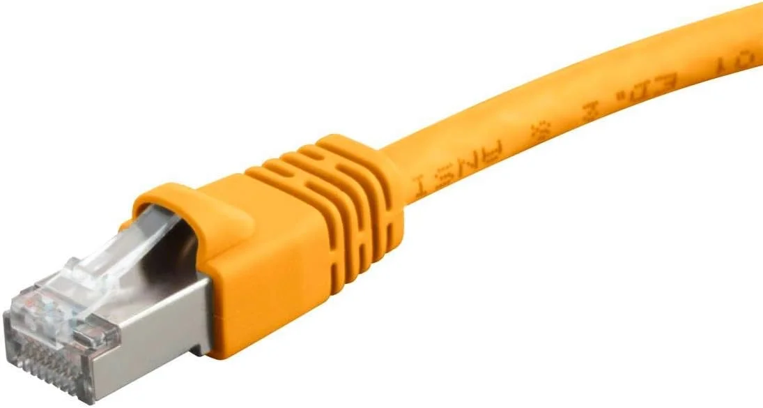 کابل شبکه اترنت Cat6A مونوپرایس - 4.2 متر - زرد | کابل اینترنت شبکه - RJ45، 550 مگاهرتز، STP، سیم مسی خالص، 10G، 26AWG