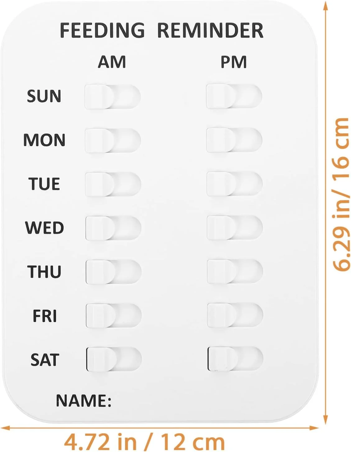 MNDEAN لوازم غذا و آب گربه، یادآور تغذیه حیوانات خانگی، نمودار غذای گربه، استیکر یادآور مغناطیسی، نمودار نشانگر روزانه صبح/بعد از ظهر و روزهای هفته برای تغذیه سگ و گربه شما MNDEAN لوازم غذا و آب گربه، یادآور تغذیه حیوانات خانگی، نمودار غذای گربه، استیکر یادآور مغناطیسی، نمودار نشانگر روزانه صبح/بعد از ظهر و روزهای هفته برای تغذیه سگ و گربه شما