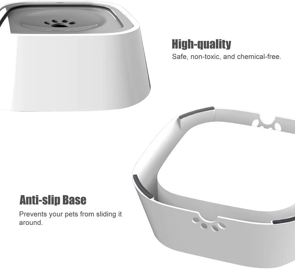 آبخوری حیوانات خانگی، ظرف آب 1.5 لیتری برای حیوانات خانگی، ظرف آبخوری سگ با تغذیه آهسته، ضد لغزش، مناسب برای گربه و سگ (رنگ: آبی) آبخوری حیوانات خانگی، ظرف آب 1.5 لیتری برای حیوانات خانگی، ظرف آبخوری سگ با تغذیه آهسته، ضد لغزش، مناسب برای گربه و سگ (رنگ: آبی)