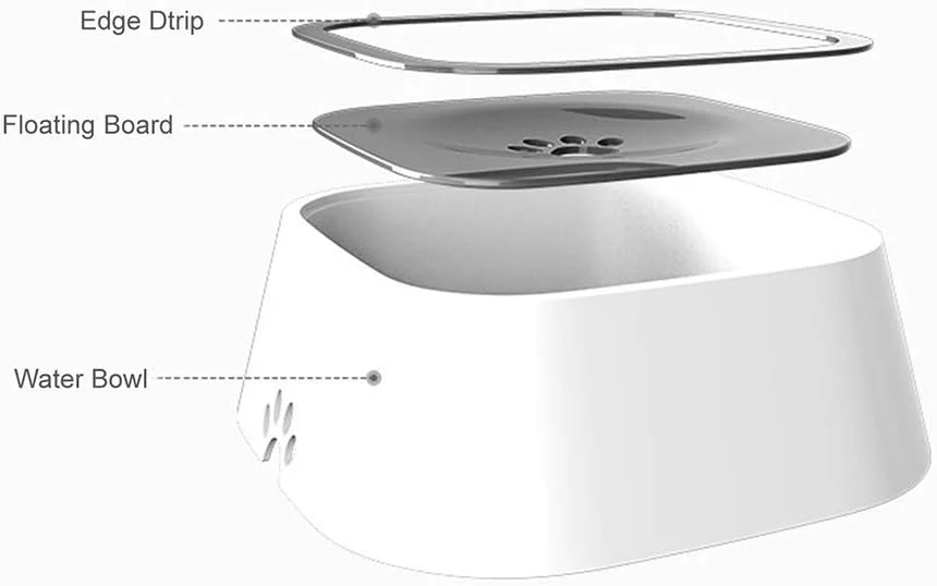 آبخوری حیوانات خانگی، ظرف آب 1.5 لیتری برای حیوانات خانگی، ظرف آبخوری سگ با تغذیه آهسته، ضد لغزش، مناسب برای گربه و سگ (رنگ: آبی) آبخوری حیوانات خانگی، ظرف آب 1.5 لیتری برای حیوانات خانگی، ظرف آبخوری سگ با تغذیه آهسته، ضد لغزش، مناسب برای گربه و سگ (رنگ: آبی)