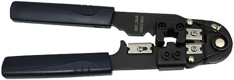 ابزار پرس کابل شبکه 8P8C RJ-45 کیبل مترز