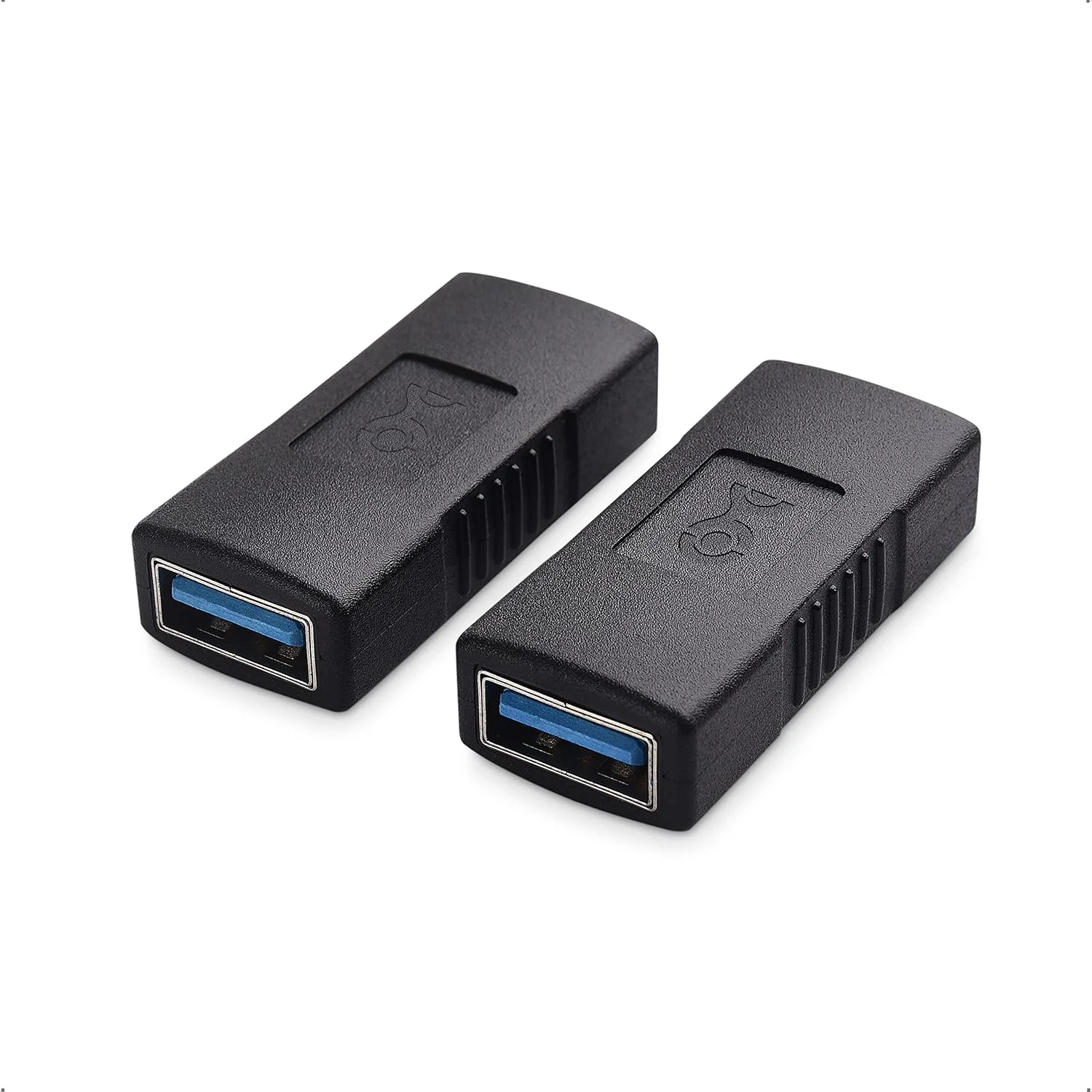 کوپلر مادگی USB 3.0 سوپراسپید با روکش طلا Cable Matters (بسته 2 عددی)
