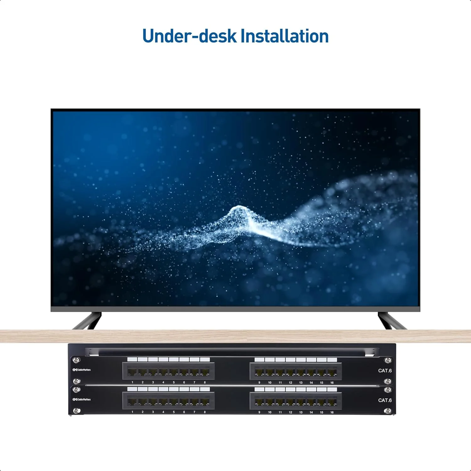 براکت پنل پچ رک دیواری 2U عمودی 19 اینچی کابل مترز با تحمل وزن حداکثر 170 پوند، نصب عمودی و افقی چند منظوره برای شبکه، سرور و تجهیزات 19 اینچی براکت پنل پچ رک دیواری 2U عمودی 19 اینچی کابل مترز با تحمل وزن حداکثر 170 پوند، نصب عمودی و افقی چند منظوره برای شبکه، سرور و تجهیزات 19 اینچی