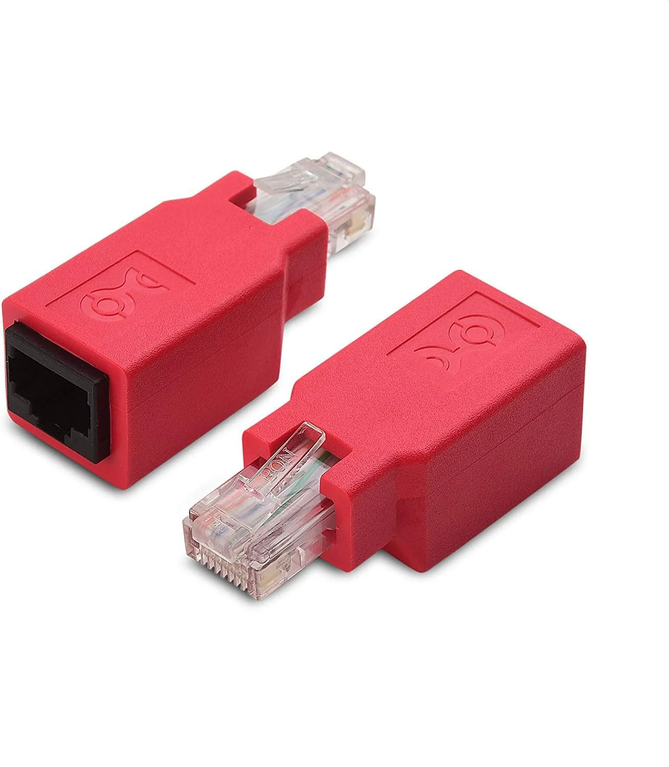 آداپتور کراس اوور Cat 6 / Cat6 کیبل مترز - بسته 2 عددی (آداپتور کابل کراس اوور Cat6)