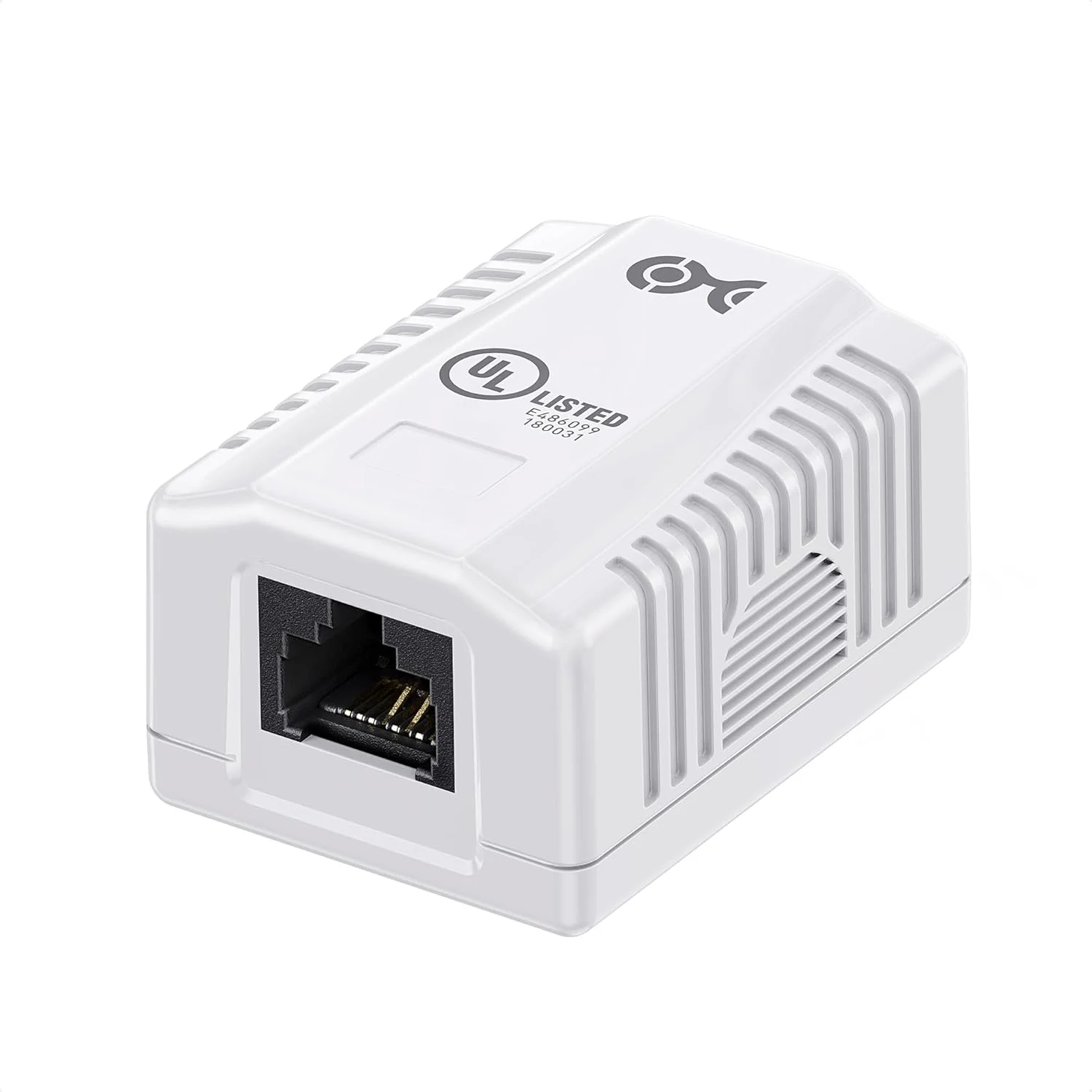 جعبه روکار Cat6 RJ45 یک پورت Cable Matters بسته 10 عددی - سفید جعبه روکار Cat6 RJ45 یک پورت Cable Matters بسته 10 عددی - سفید