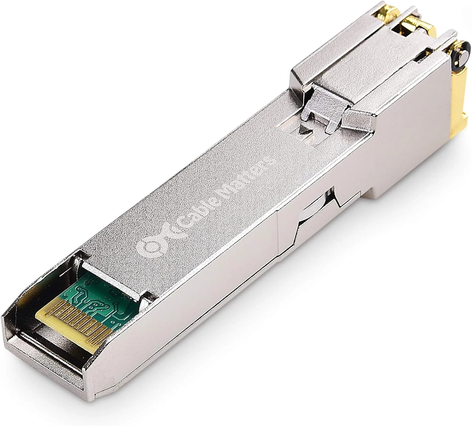فرستنده و گیرنده ماژولار اترنت مسی گیگابیتی SFP به RJ45 مدل Cable Matters 1000BASE-T برای تجهیزات سیسکو، یوبیکیوتی، تیپیلینک، هواوی، میکروتیک، نتگیر و سوپرمیکرو فرستنده و گیرنده ماژولار اترنت مسی گیگابیتی SFP به RJ45 مدل Cable Matters 1000BASE-T برای تجهیزات سیسکو، یوبیکیوتی، تیپیلینک، هواوی، میکروتیک، نتگیر و سوپرمیکرو