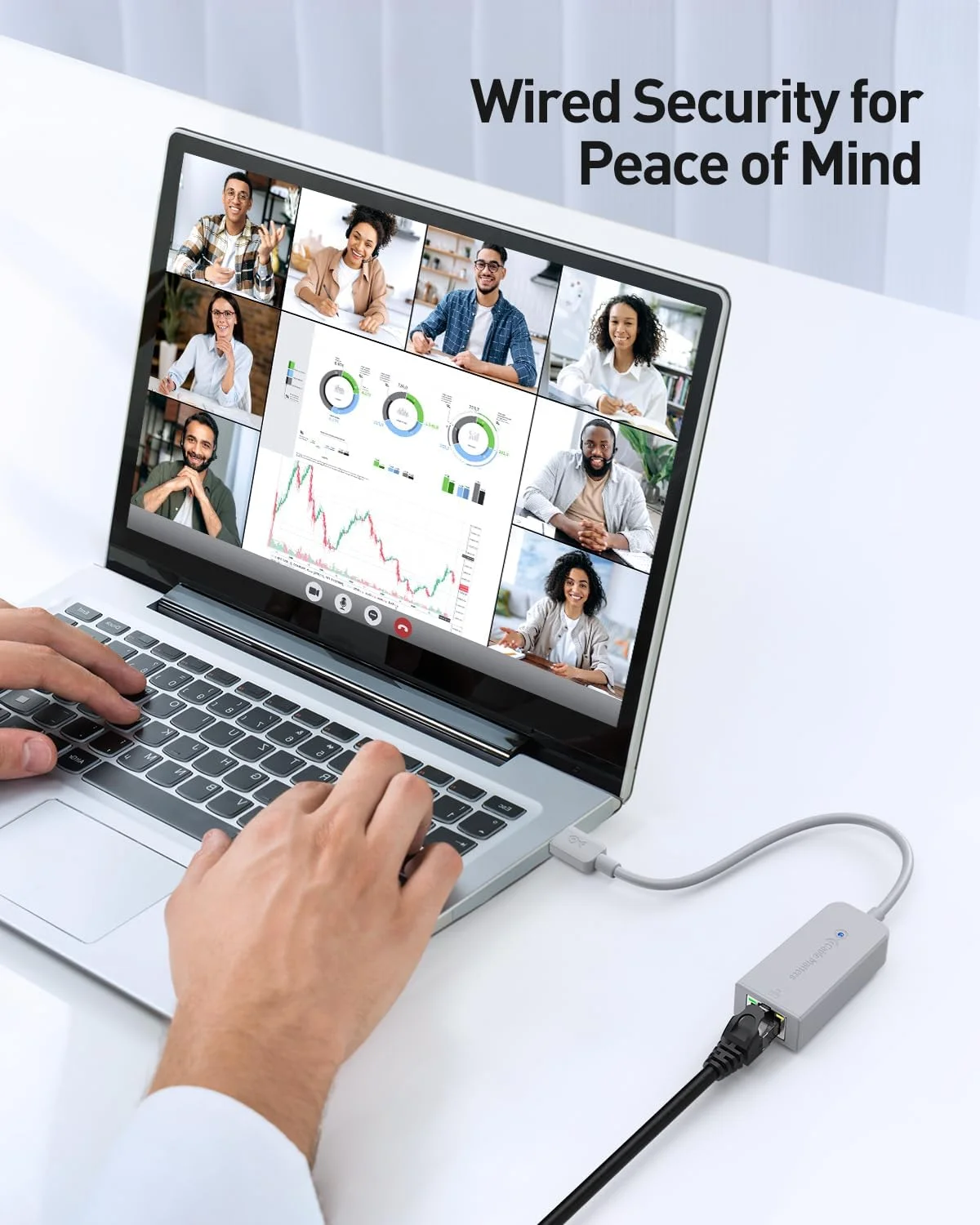 آداپتور USB C به گیگابیت اترنت Cable Matters (تایید شده برای کار با Chromebook) آداپتور USB C به گیگابیت اترنت Cable Matters (تایید شده برای کار با Chromebook)