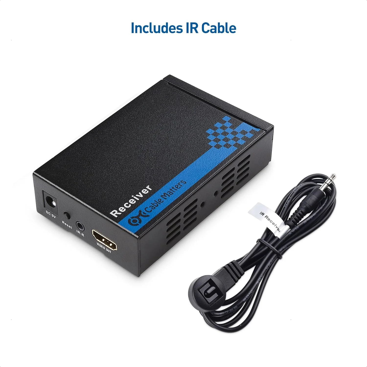 جعبه گیرنده Cable Matters برای توسعه دهنده HDMI از طریق کابل Cat 6 تکی با پشتیبانی از TCP/IP جعبه گیرنده Cable Matters برای توسعه دهنده HDMI از طریق کابل Cat 6 تکی با پشتیبانی از TCP/IP