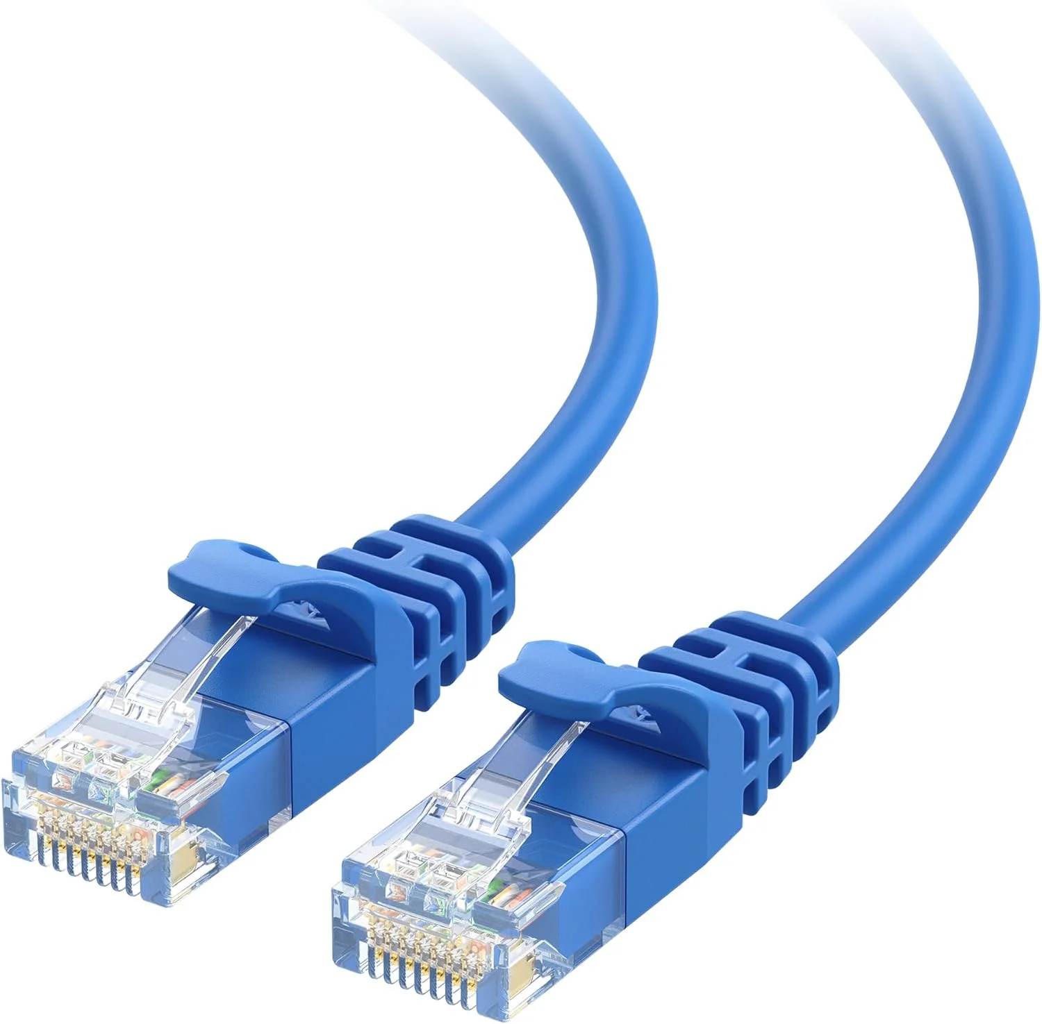 کابل شبکه Cat 6 اترنت 10 گیگابیتی Cable Matters بدون گیر - 10.6 متر، کابل Cat 6 باریک، سیم Cat6، سیم اترنت نازک، آبی کابل شبکه Cat 6 اترنت 10 گیگابیتی Cable Matters بدون گیر - 10.6 متر، کابل Cat 6 باریک، سیم Cat6، سیم اترنت نازک، آبی