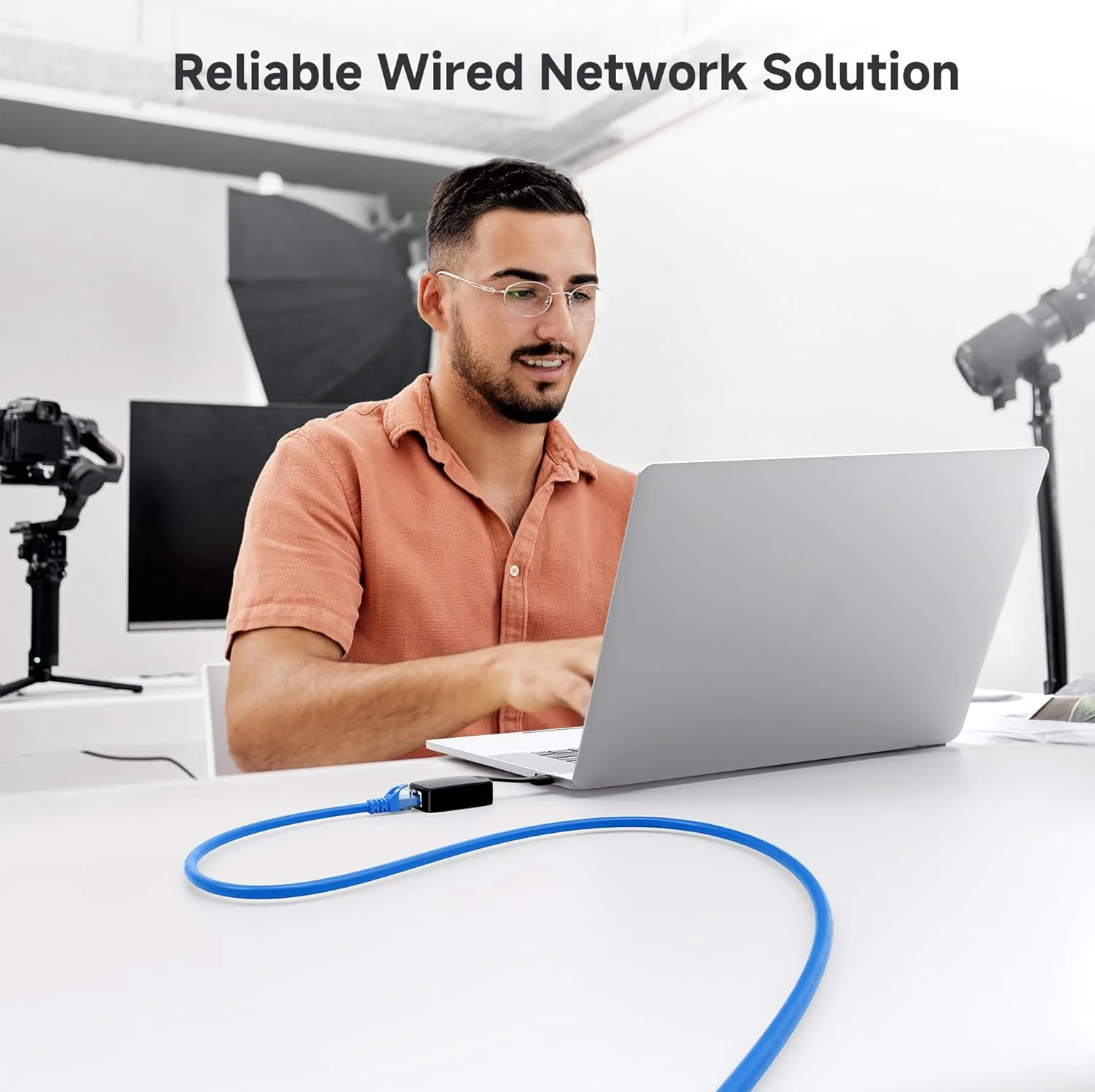 کابل اترنت Cat 6 بدون گیر Cable Matters با سرعت 10 گیگابیت بر ثانیه، طول 2.7 متر (کابل Cat 6، کابل شبکه، کابل اینترنت) - آبی کابل اترنت Cat 6 بدون گیر Cable Matters با سرعت 10 گیگابیت بر ثانیه، طول 2.7 متر (کابل Cat 6، کابل شبکه، کابل اینترنت) - آبی