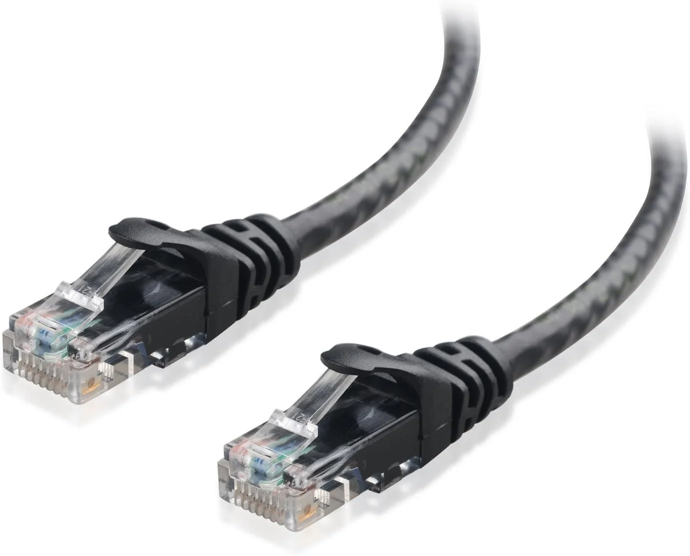 کابل شبکه Cat6 ده گیگابیتی Cable Matters بدون گیر 9 متری (کابل اترنت Cat 6، کابل WLAN Cat 6، کابل LAN Cat6) مشکی - کابل شبکه 9 متری کابل شبکه Cat6 ده گیگابیتی Cable Matters بدون گیر 9 متری (کابل اترنت Cat 6، کابل WLAN Cat 6، کابل LAN Cat6) مشکی - کابل شبکه 9 متری