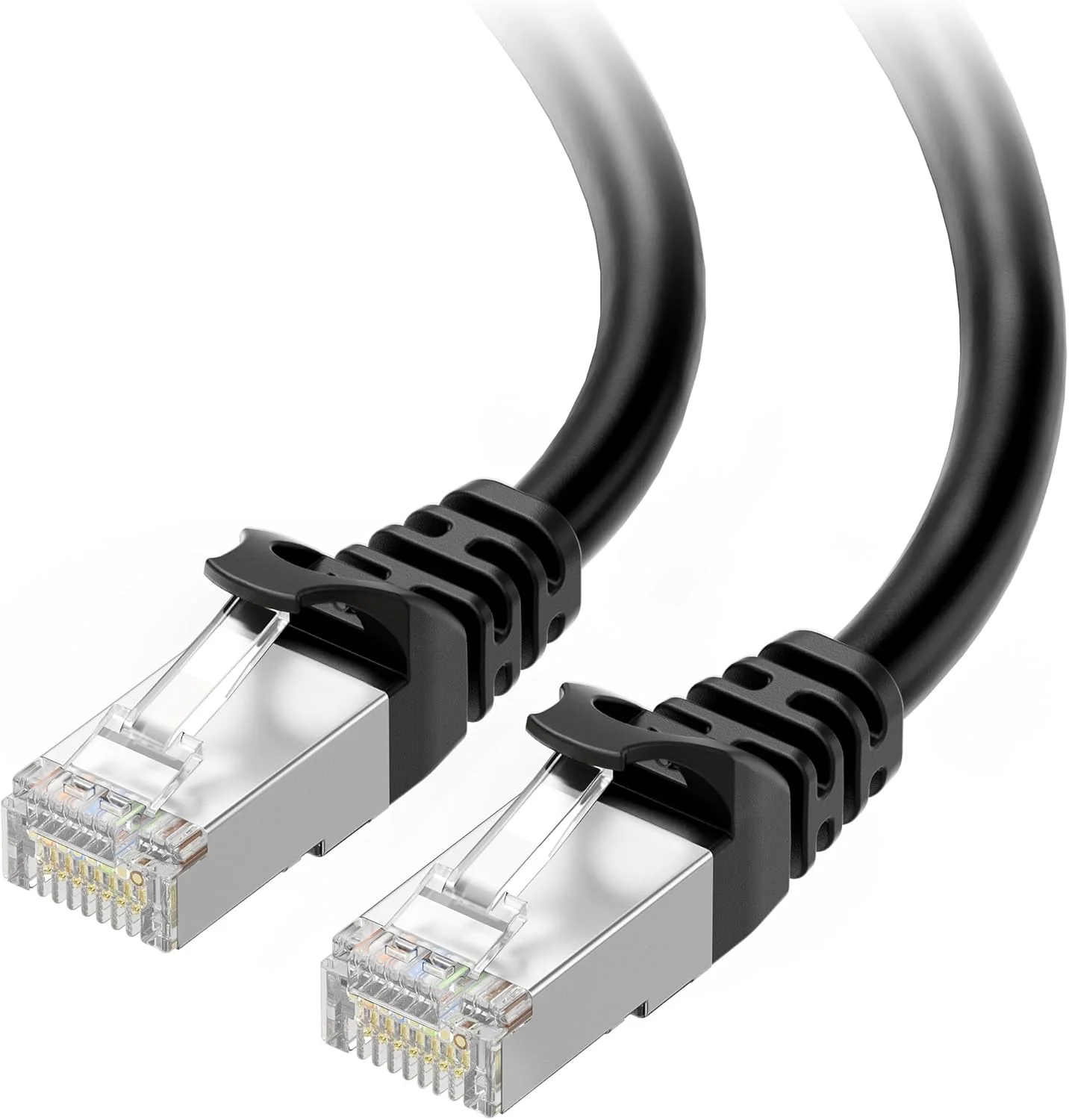 کابل شبکه Cat6A شیلددار Cable Matters به طول 1.5 متر - مشکی کابل شبکه Cat6A شیلددار Cable Matters به طول 1.5 متر - مشکی