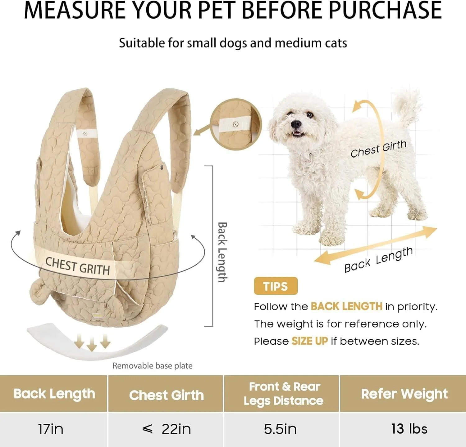 کیف حمل حیوانات خانگی NALACAL، کوله پشتی حمل سگ در جلو، کوله پشتی قابل تنظیم حمل سینه سگ با فیت آسان، کوله پشتی مسافرتی سگ، برای سگ ها، گربه ها و خرگوش های کوچک و متوسط، برای پیاده روی و دوچرخه سواری