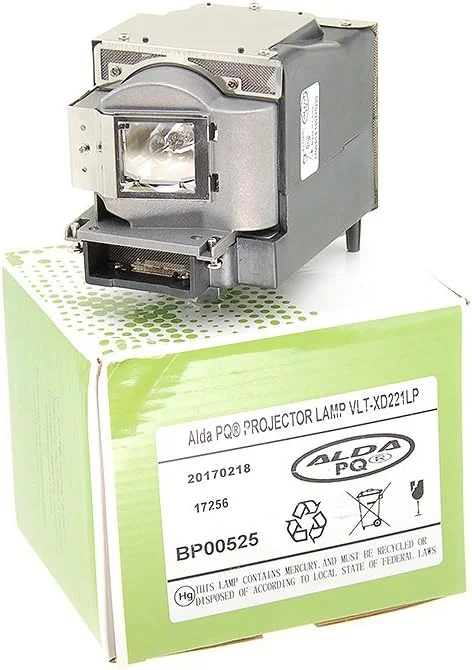 لامپ پروژکتور سازگار ممتاز Alda PQ برای MITSUBISHI GS-316, GX-318, SD220U, XD221U, VLT-XD221LP همراه با محفظه لامپ پروژکتور سازگار ممتاز Alda PQ برای MITSUBISHI GS-316, GX-318, SD220U, XD221U, VLT-XD221LP همراه با محفظه