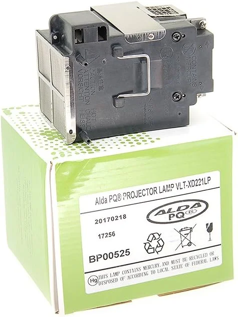 لامپ پروژکتور سازگار ممتاز Alda PQ برای MITSUBISHI GS-316, GX-318, SD220U, XD221U, VLT-XD221LP همراه با محفظه لامپ پروژکتور سازگار ممتاز Alda PQ برای MITSUBISHI GS-316, GX-318, SD220U, XD221U, VLT-XD221LP همراه با محفظه